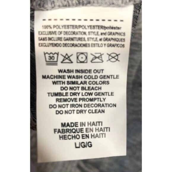 Atlanta Braves Long Sleeve Shirt Majestic MLB Baseball Logo Gray Adult Small S - Picture 8 of 8